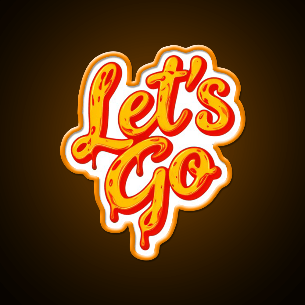 Lets Go 41 Taco Led Neon Sign Mexican Food Sign Rgb Color - Shineneon