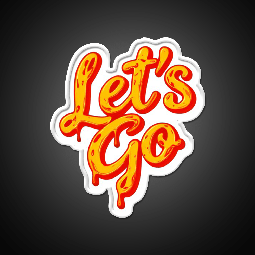 Lets Go 41 Taco Led Neon Sign Mexican Food Sign Rgb Color - Shineneon