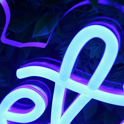 Lets Go Blue Led Neon Sign - Shineneon