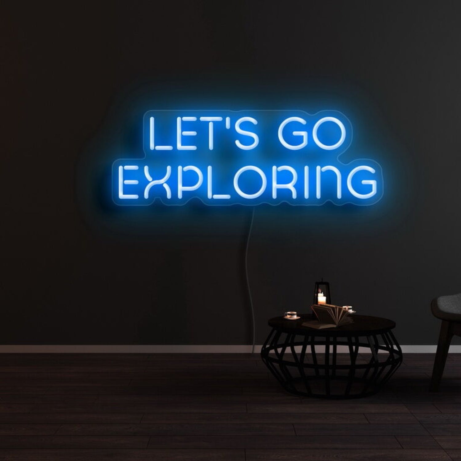 Lets Go Exploring Led Neon Sign | Shineneon