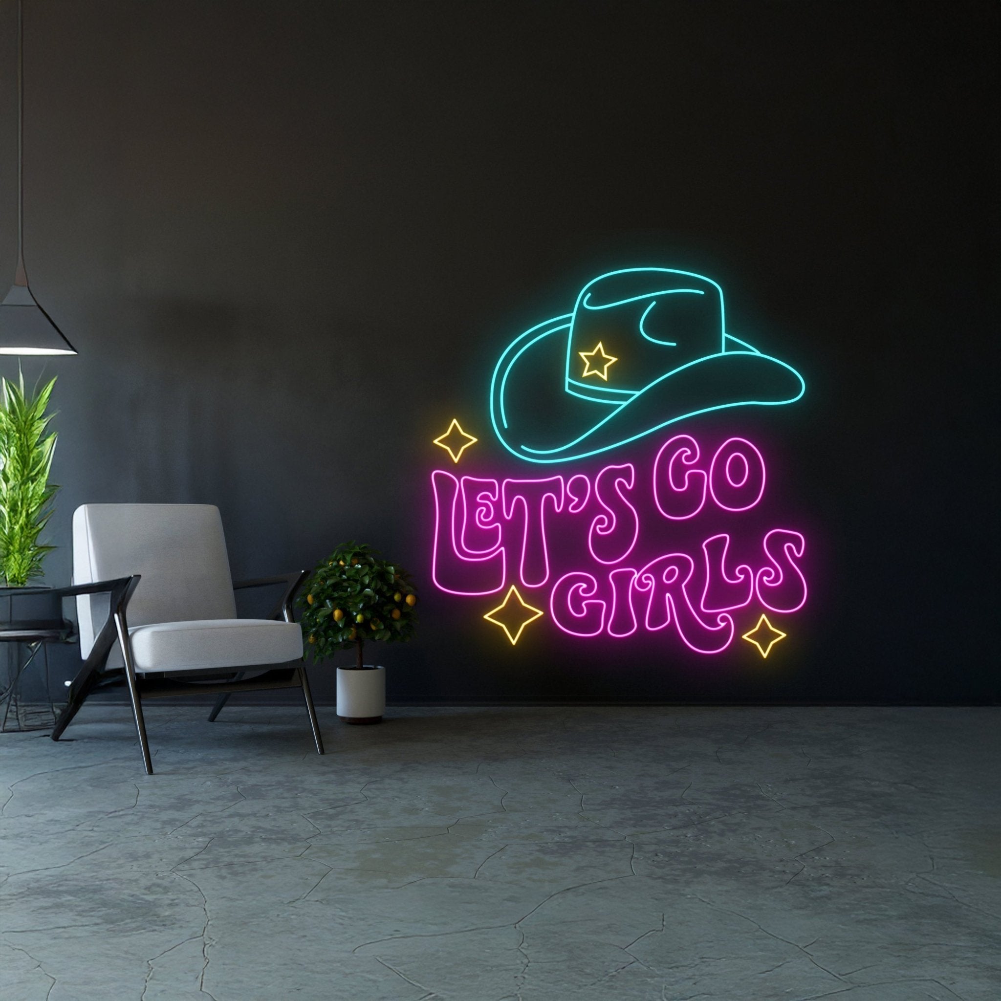 Lets Go Girls Led Neon Signs - Shineneon