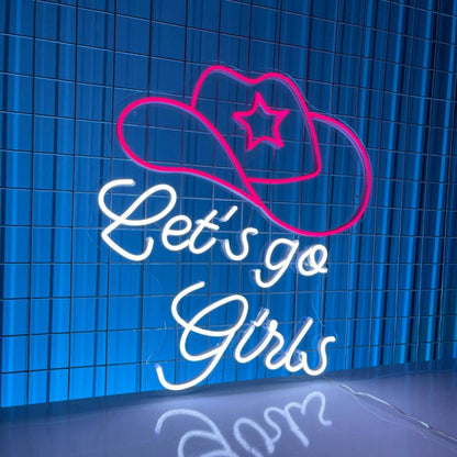 Lets Go Girls Lets Party Led Light Christmas Decor Led Neon Sign | Shineneon