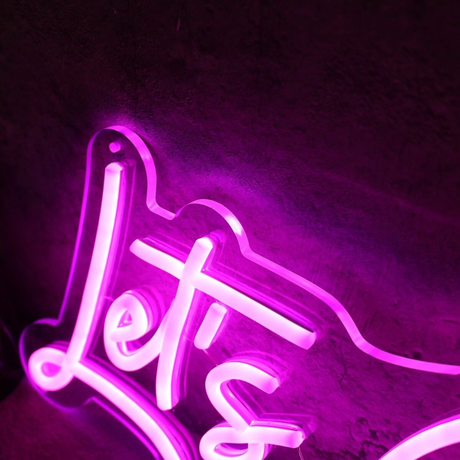 Lets Go Girls Pink Custom Led Neon Sign - Shineneon