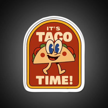Lets Go Taco Led Neon Sign Mexican Food Sign Kitchen Taco Light Rgb Color - Shineneon