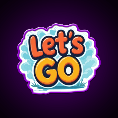 Lets Go Taco Led Neon Sign Mexican Food Sign Rgb Color - Shineneon