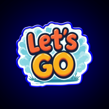 Lets Go Taco Led Neon Sign Mexican Food Sign Rgb Color - Shineneon