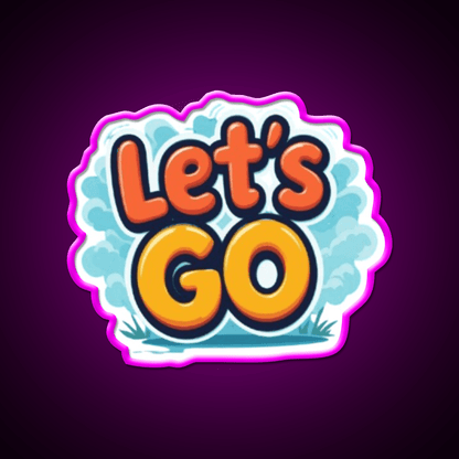 Lets Go Taco Led Neon Sign Mexican Food Sign Rgb Color - Shineneon