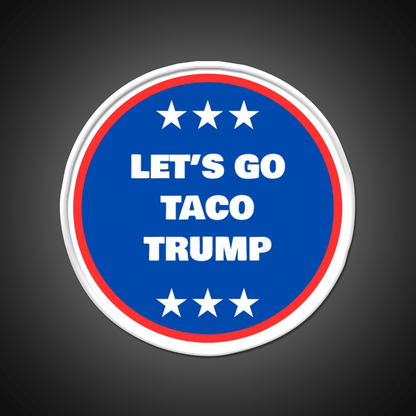 Lets Go Taco Lets Go Taco Led Neon Sign Rgb Color - Shineneon