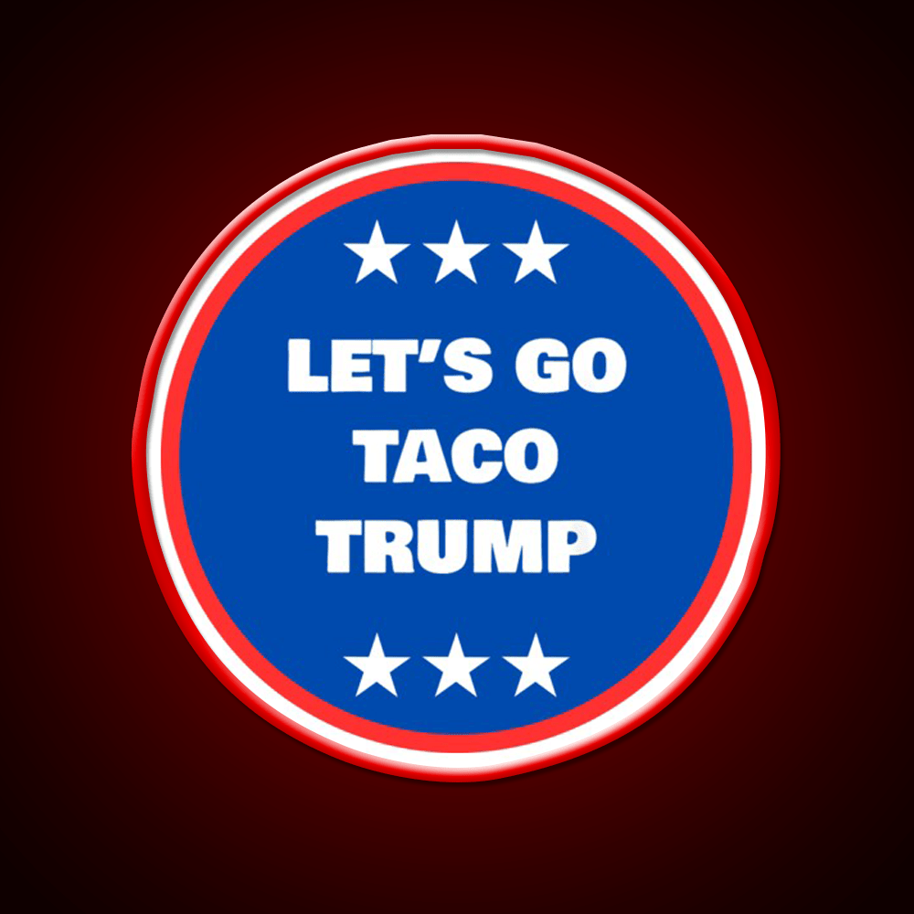 Lets Go Taco Lets Go Taco Led Neon Sign Rgb Color - Shineneon
