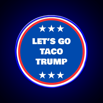 Lets Go Taco Lets Go Taco Led Neon Sign Rgb Color - Shineneon