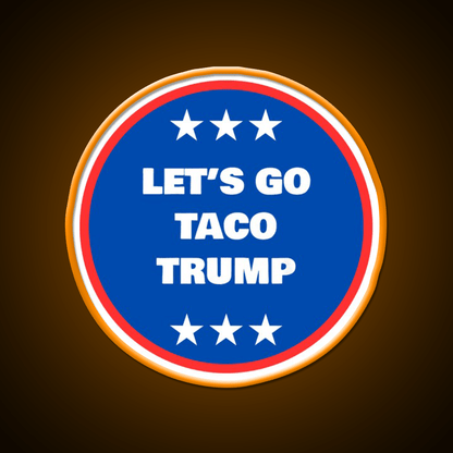 Lets Go Taco Lets Go Taco Led Neon Sign Rgb Color - Shineneon