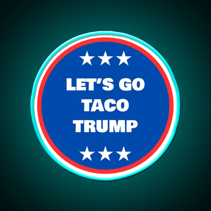 Lets Go Taco Lets Go Taco Led Neon Sign Rgb Color - Shineneon