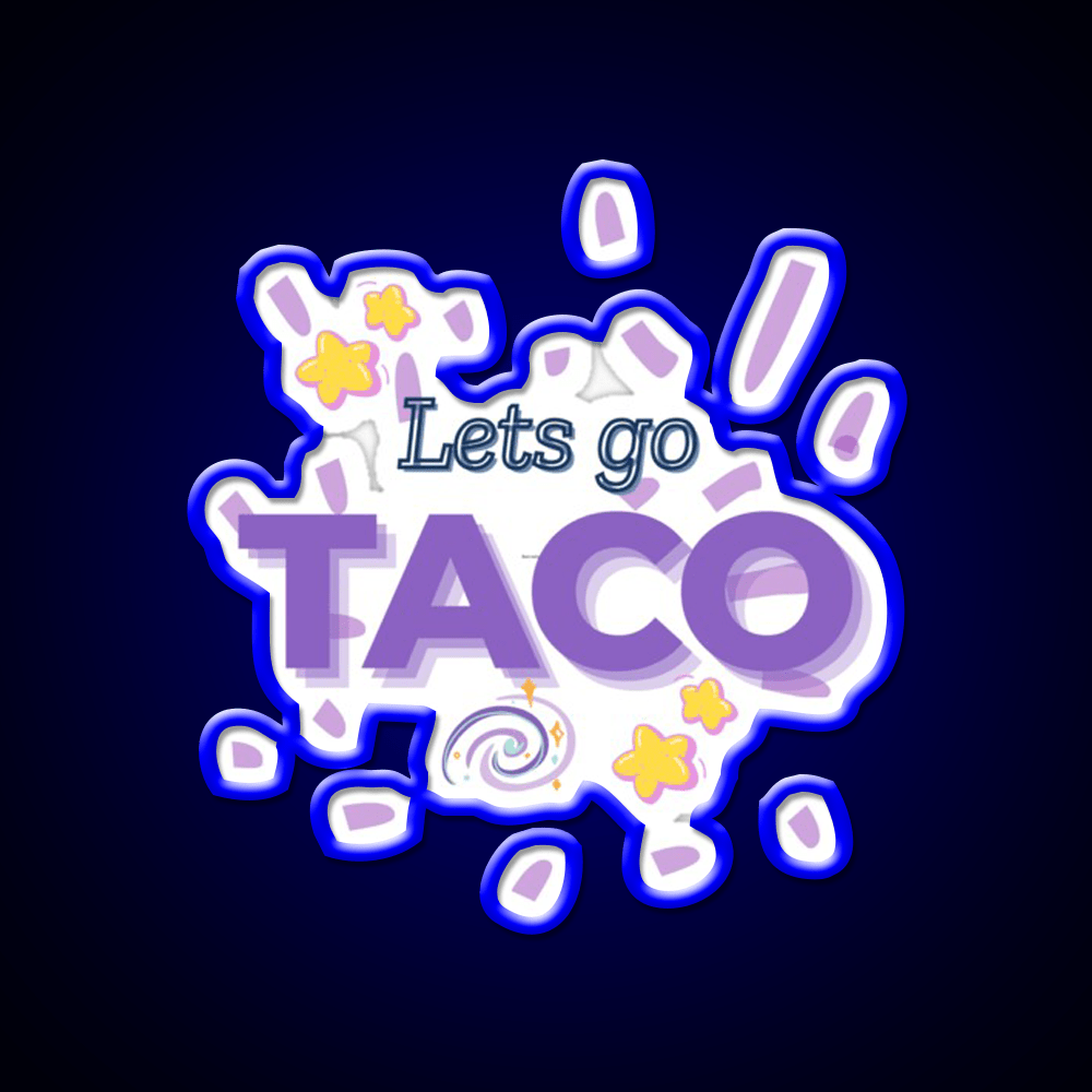 Lets Go Taco Vibes Taco Led Neon Sign Mexican Food Sign Rgb Color - Shineneon