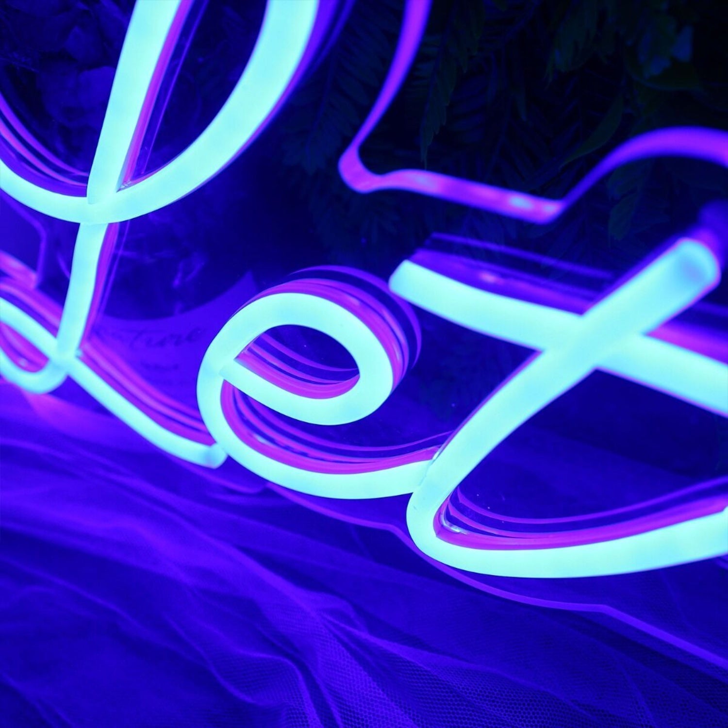 Lets Hang Blue Led Neon Sign - Shineneon