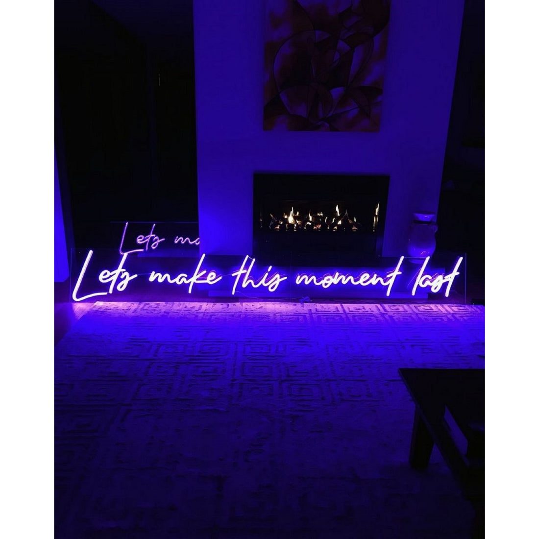 Lets Make This Moment Last Led Sign Business Neon Sign