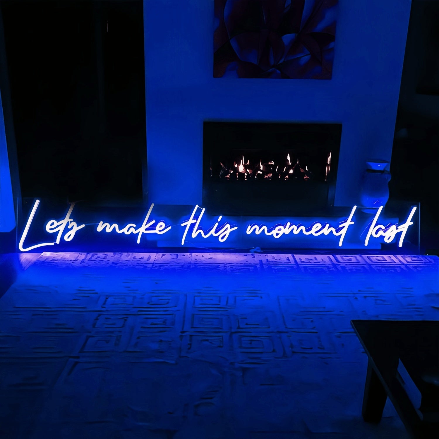 Lets Make This Moment Last Neon Sign Illuminate Your Memories | Shineneon