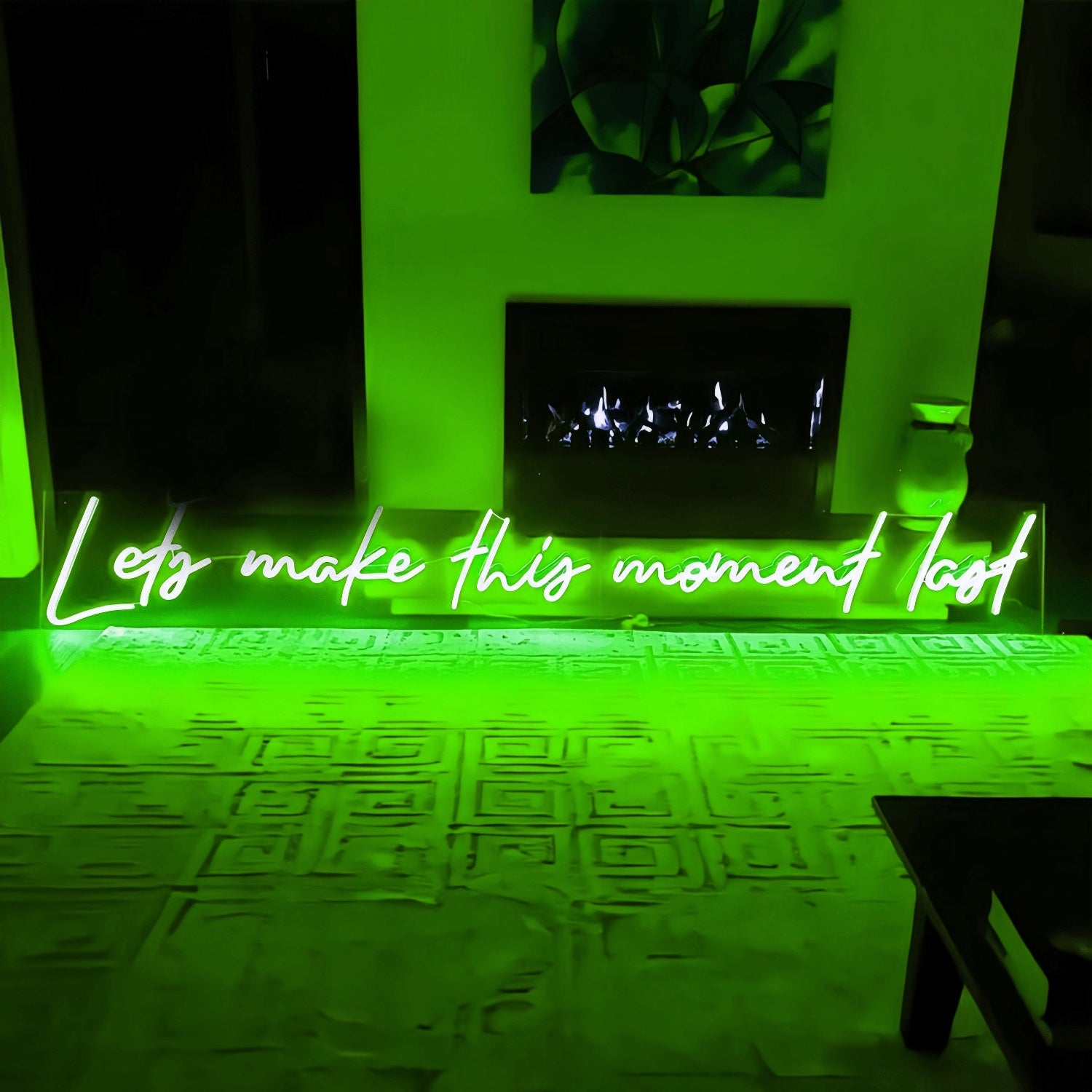 Lets Make This Moment Last Neon Sign Illuminate Your Memories | Shineneon
