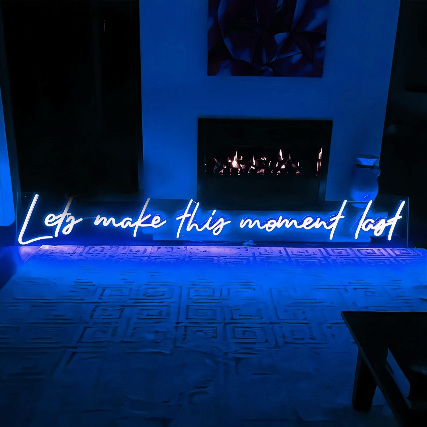 Lets Make This Moment Last Neon Sign Illuminate Your Memories | Shineneon