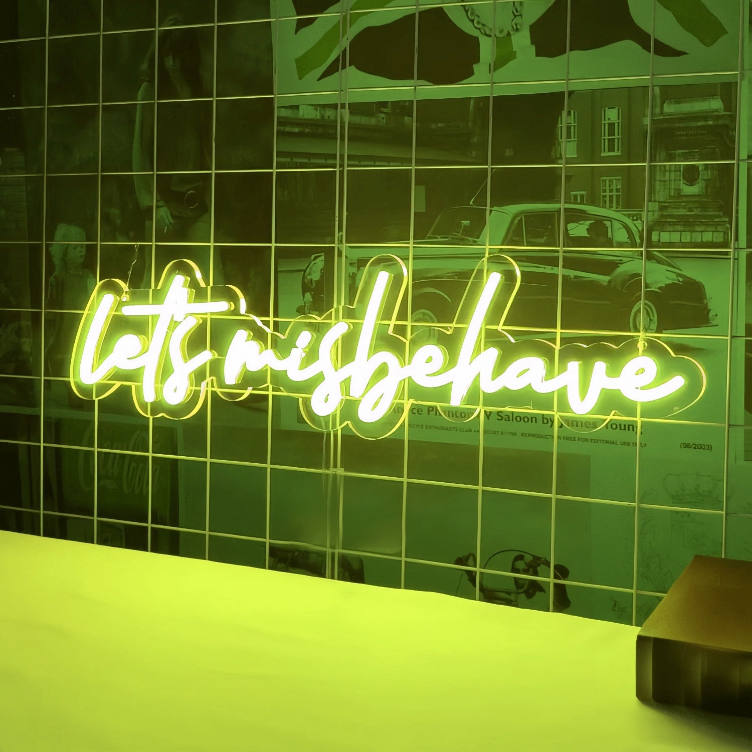 Lets Misbehave Neon Sign Light Up Your Wild Side | Shineneon