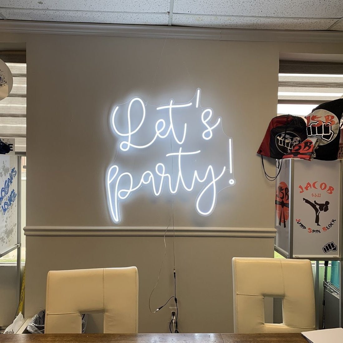 Lets Partay Led Sign Business Neon Sign - Shineneon