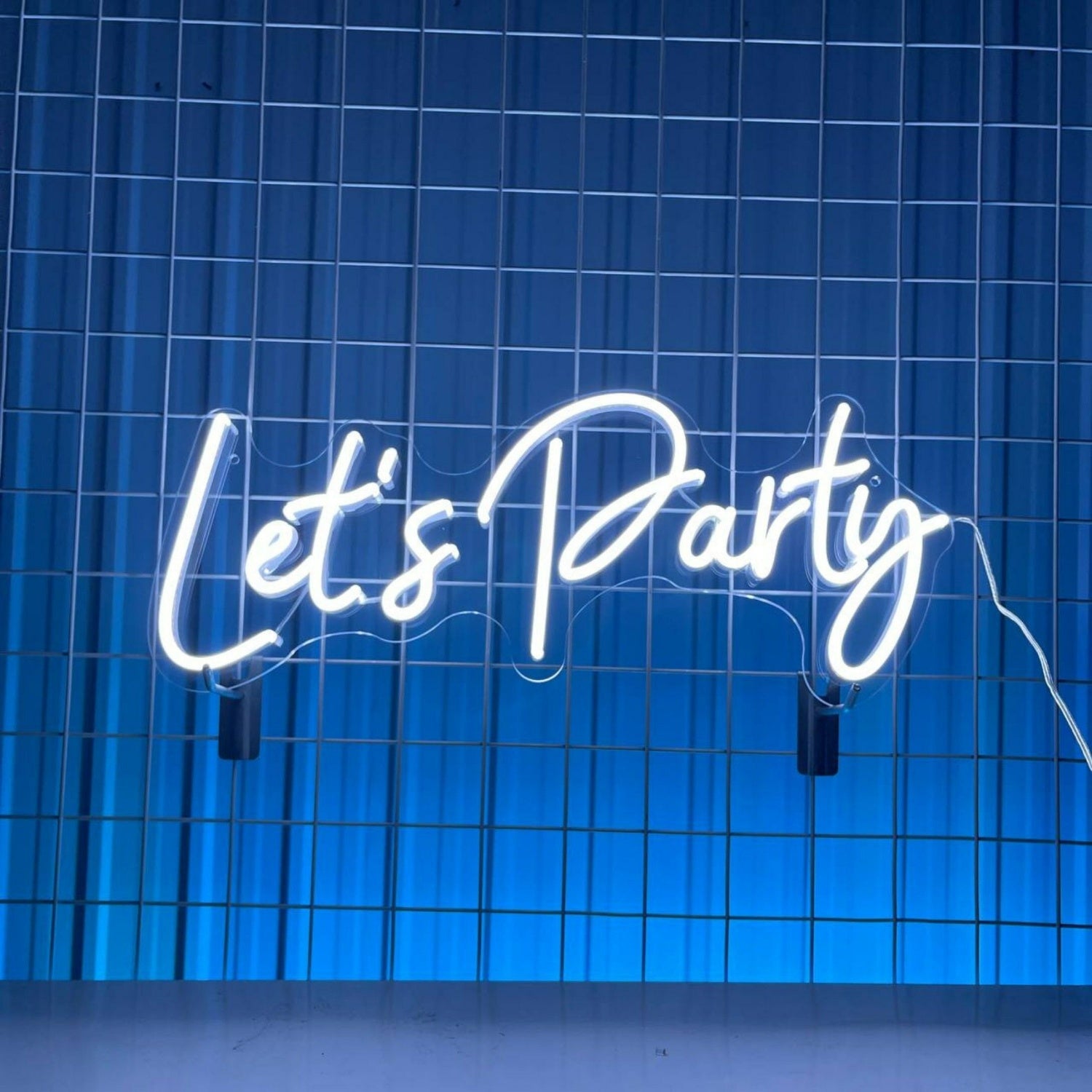 Lets Party Led Neon Sign Christmas Decor | Shineneon