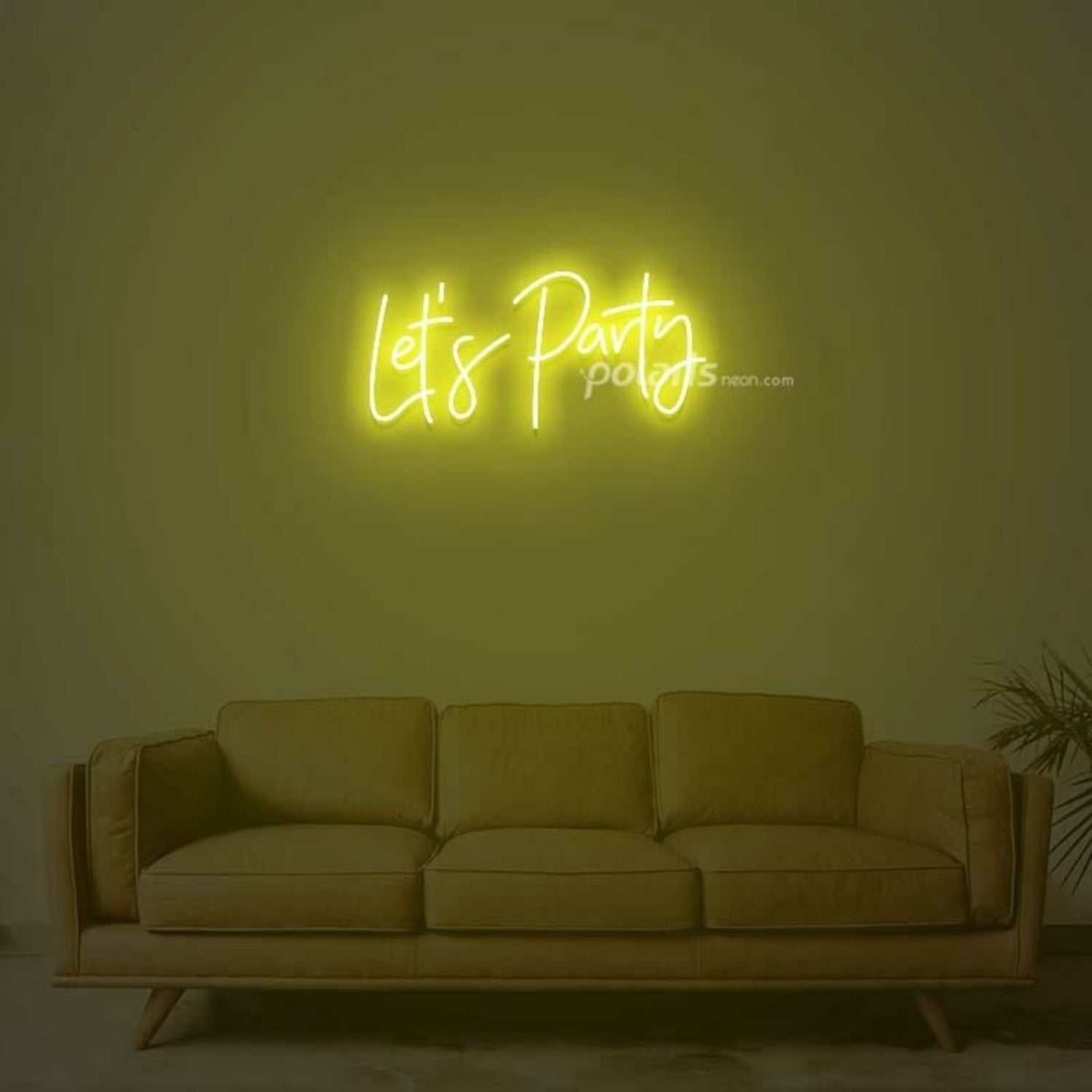 Lets Party Neon Sign For Celebratory And Fun Spaces | Shineneon