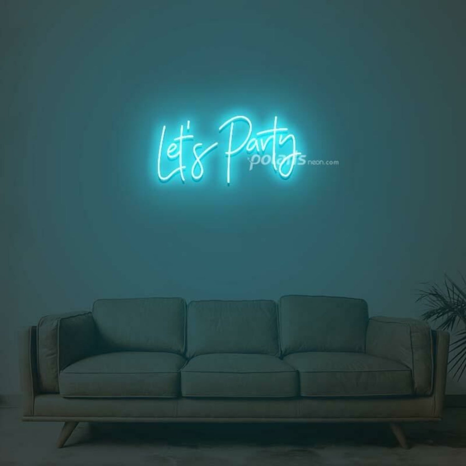 Lets Party Neon Sign For Celebratory And Fun Spaces | Shineneon