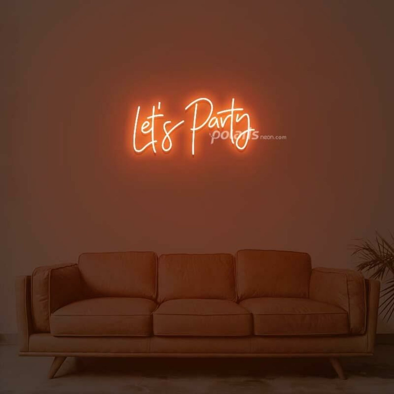 Lets Party Neon Sign For Celebratory And Fun Spaces | Shineneon