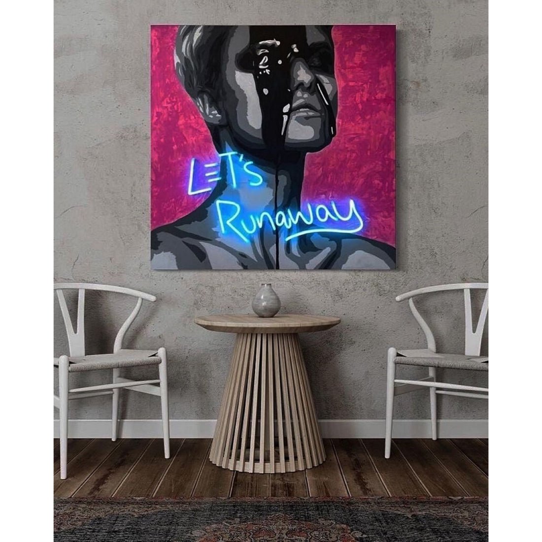 Lets Runaway Led Sign Business Neon Sign - Shineneon
