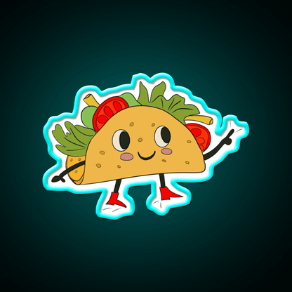 Lets Taco Bout Me Taco Led Neon Sign Rgb Color - Shineneon