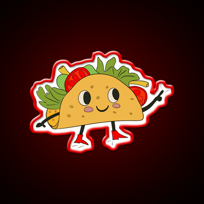 Lets Taco Bout Me Taco Led Neon Sign Rgb Color - Shineneon