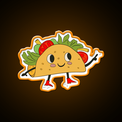 Lets Taco Bout Me Taco Led Neon Sign Rgb Color - Shineneon