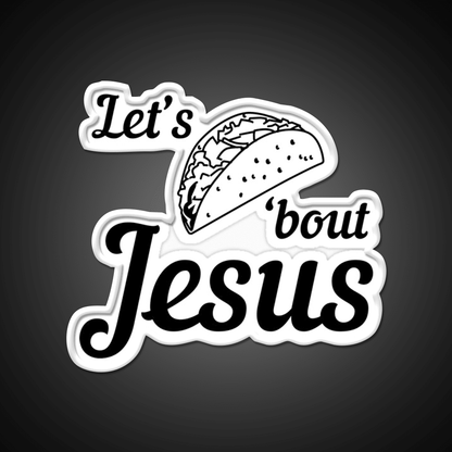Lets Taco Bout Taco Led Neon Sign Mexican Food Sign For Taqueria Rgb Color - Shineneon