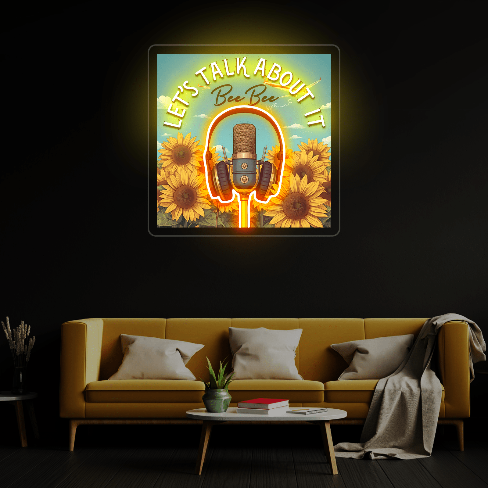 LET'S TALK Custom Neon Sign - Shineneon