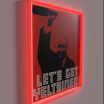 Letsget Yeltsined Rgb Led Neon Sign - LED neon sign close-up detail
