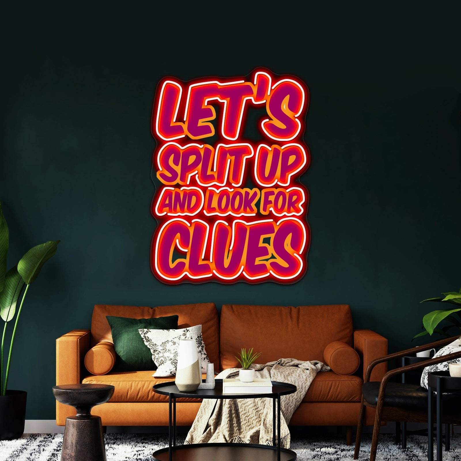 Letssplitup Artwork Led Neon - Shineneon