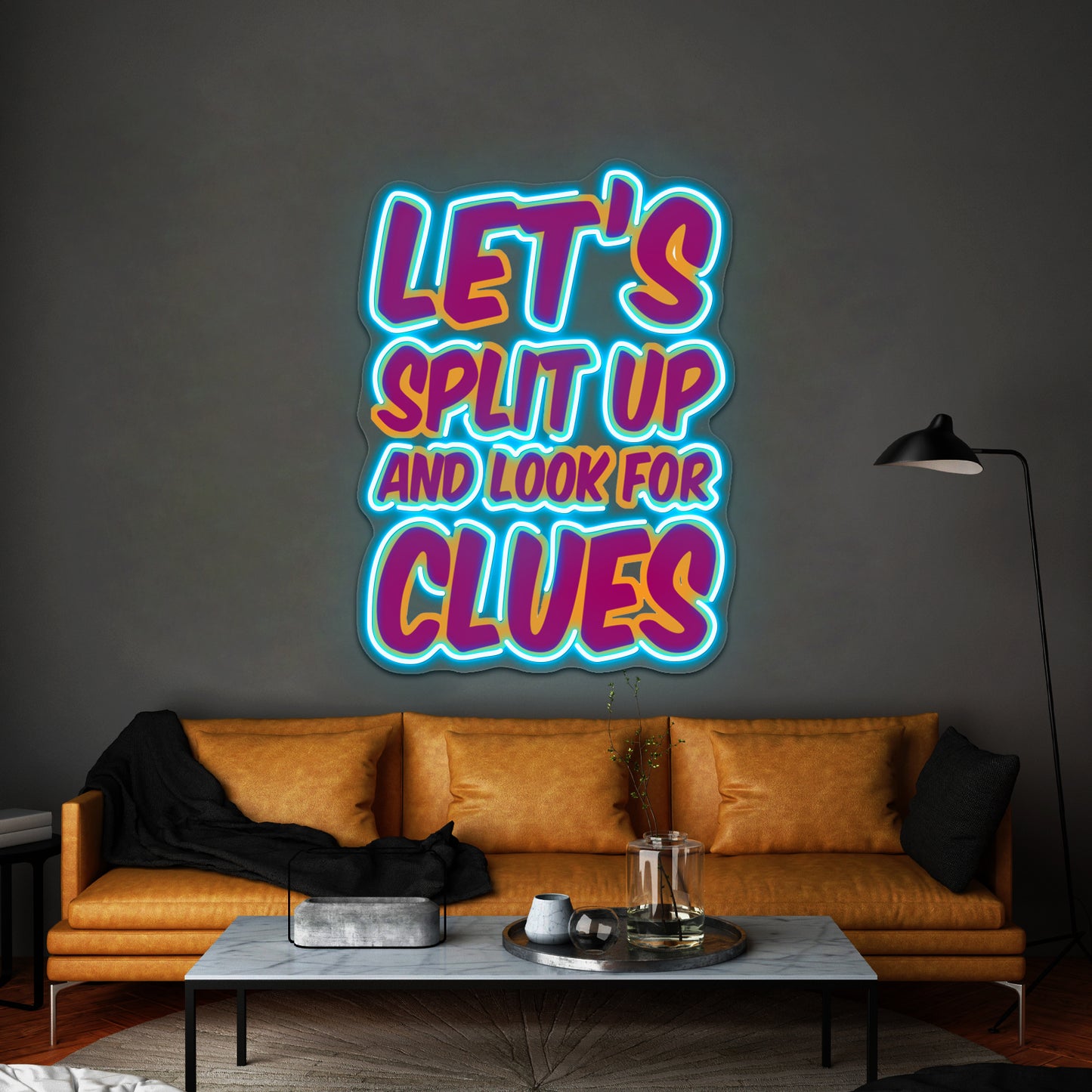 Letssplitup Artwork Led Neon