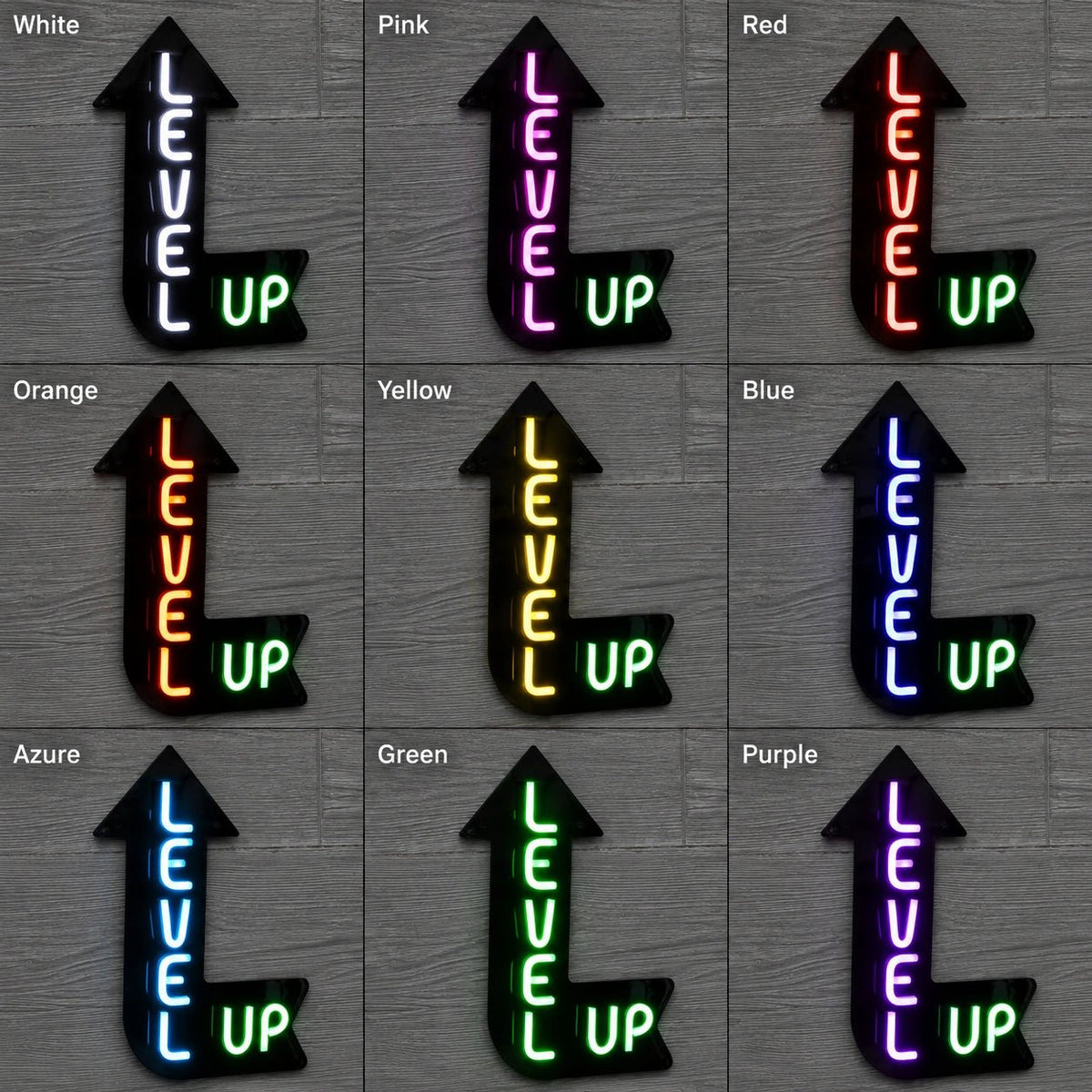 Level Up Man Cave LED Neon Sign - Shineneon
