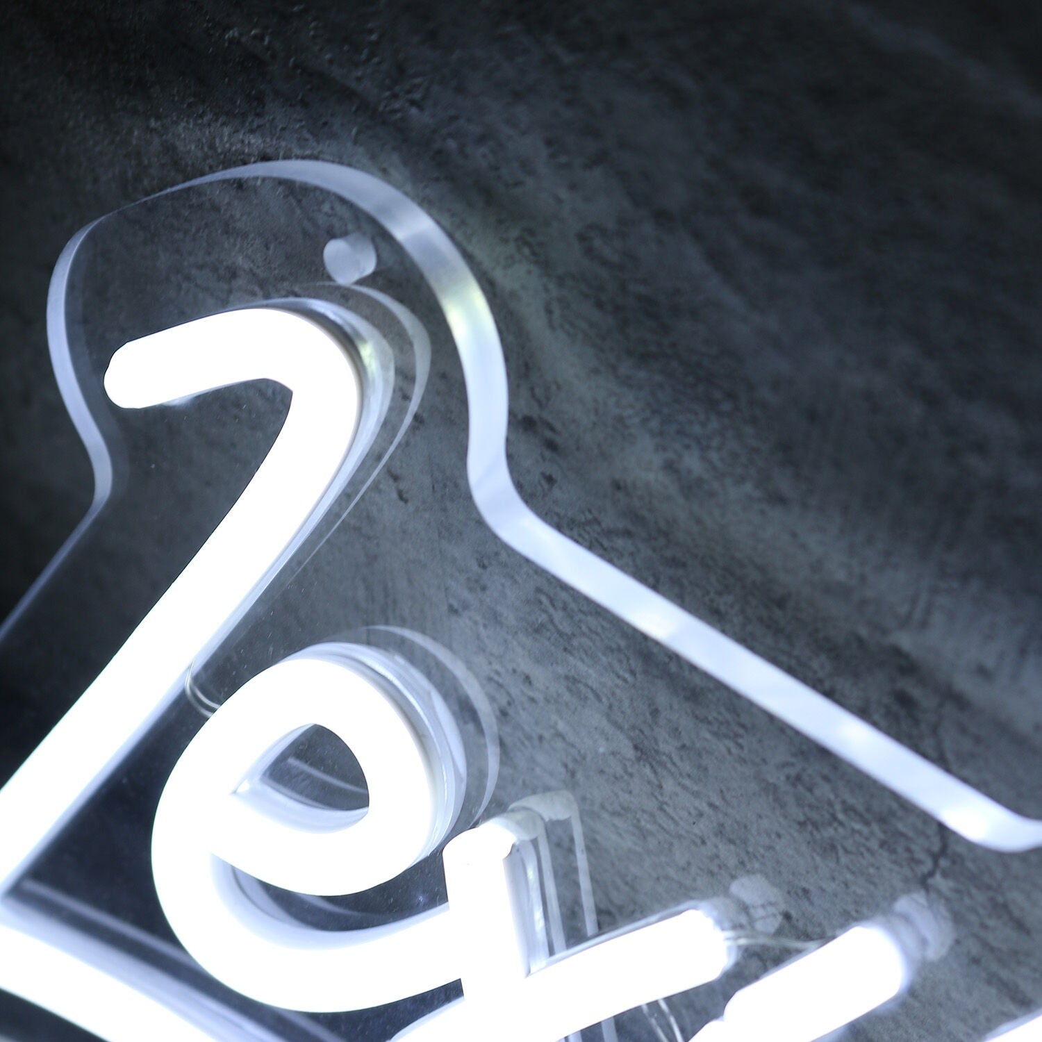 Lexis Nail Lab White Led Neon Sign - Shineneon