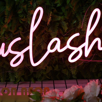 Lexus Lashes Purple Led Neon Sign - Shineneon