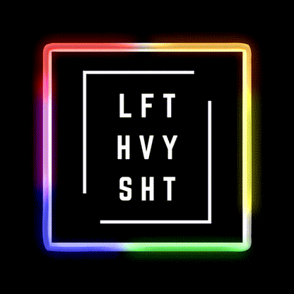 Lft Hvy Sht Gym Fitness Led Neon Sign Gym Room Sign Rgb Color