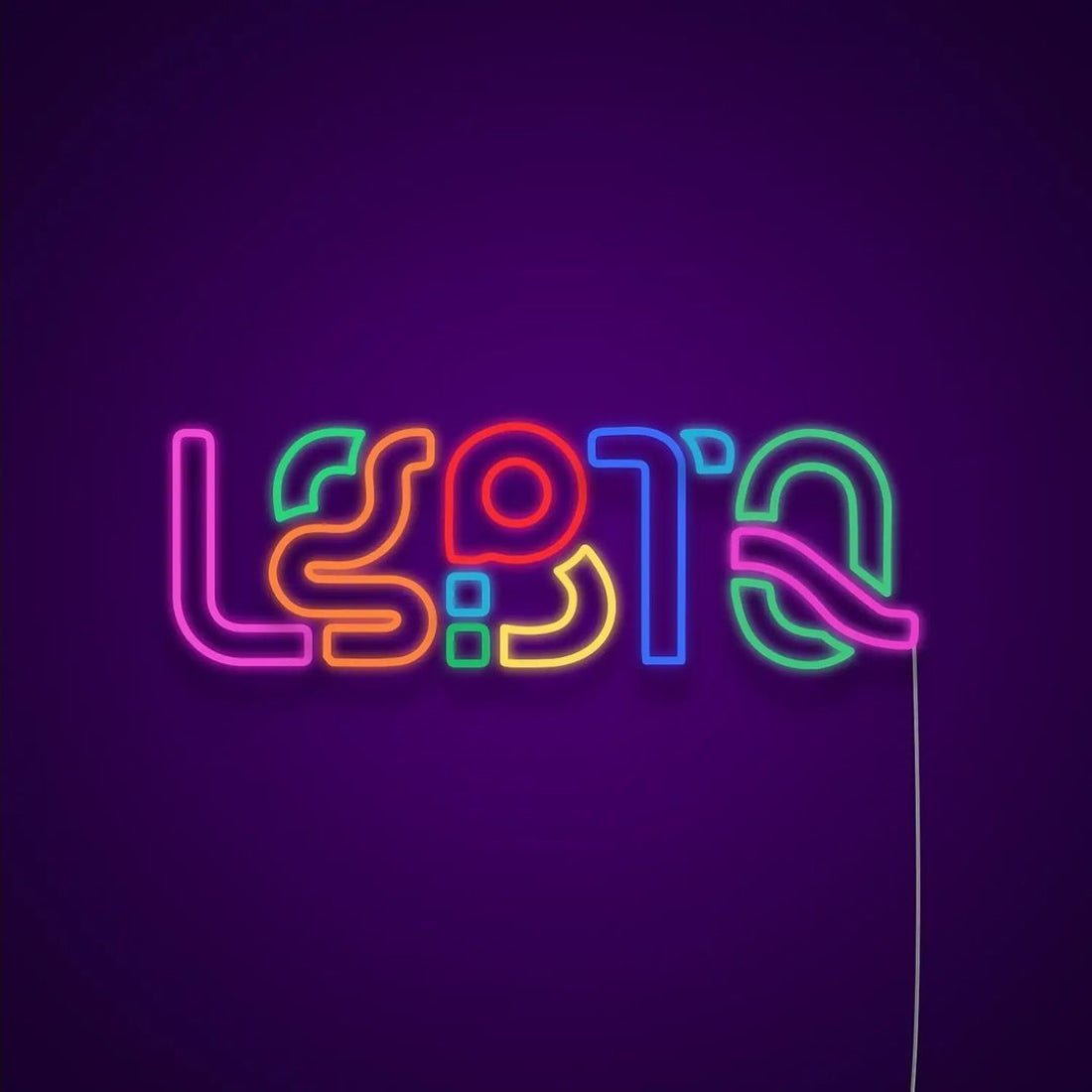 Lgbtq Rainbow Led Sign Business Neon Sign - Shineneon