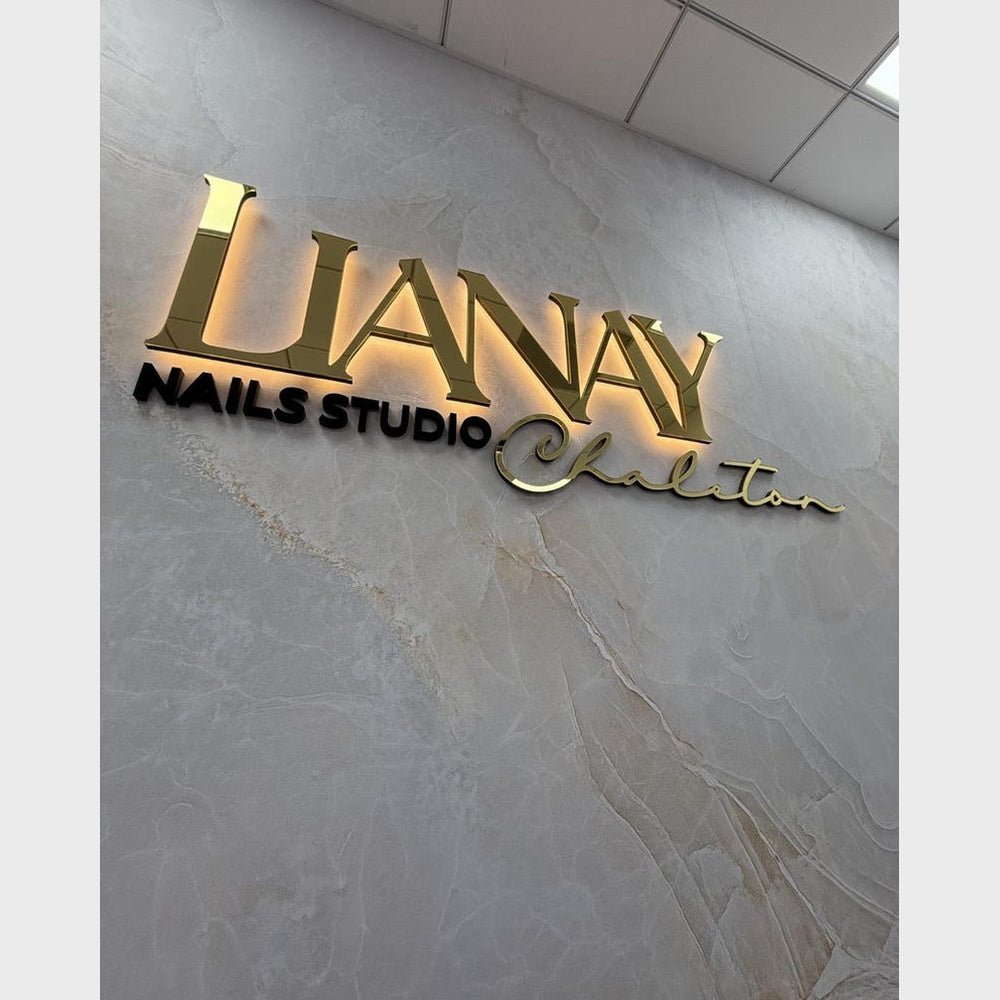 Lianay Salon 3D Backlit Channel Letters Led Light Sign - Shineneon