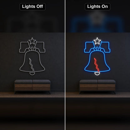 Liberty Bell LED Neon Sign Garage Neon Sign - Shineneon