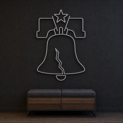 Liberty Bell LED Neon Sign Garage Neon Sign - Shineneon