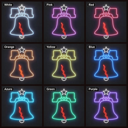 Liberty Bell LED Neon Sign Man Cave Neon Sign - Shineneon