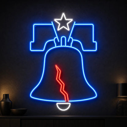 Liberty Bell LED Neon Sign Man Cave Neon Sign - Shineneon