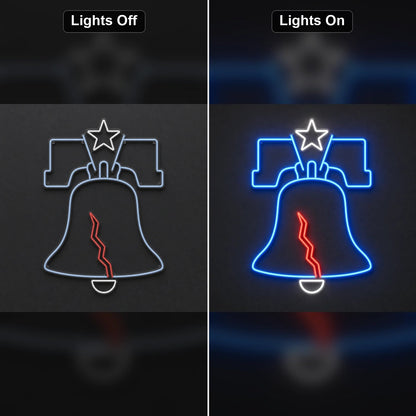 Liberty Bell LED Neon Sign Man Cave Neon Sign - Shineneon