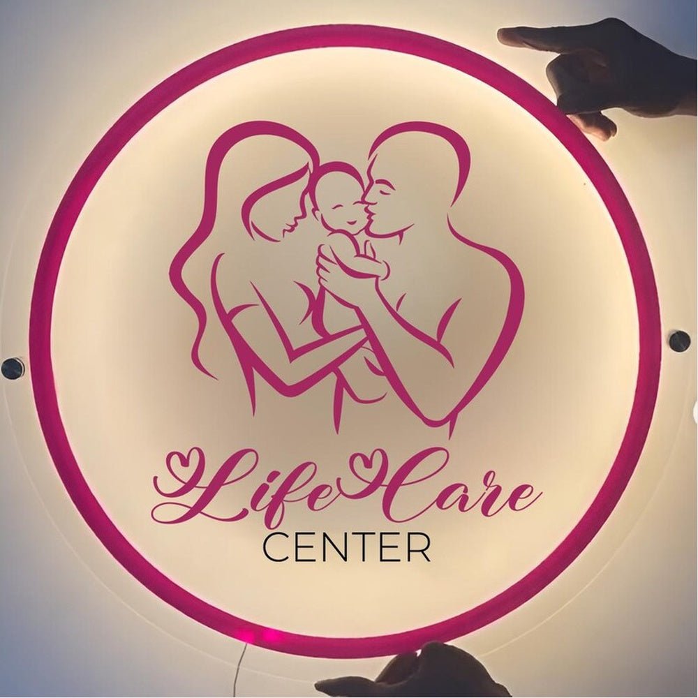 Life Care Center Acrylic Business Logo Sign - Shineneon