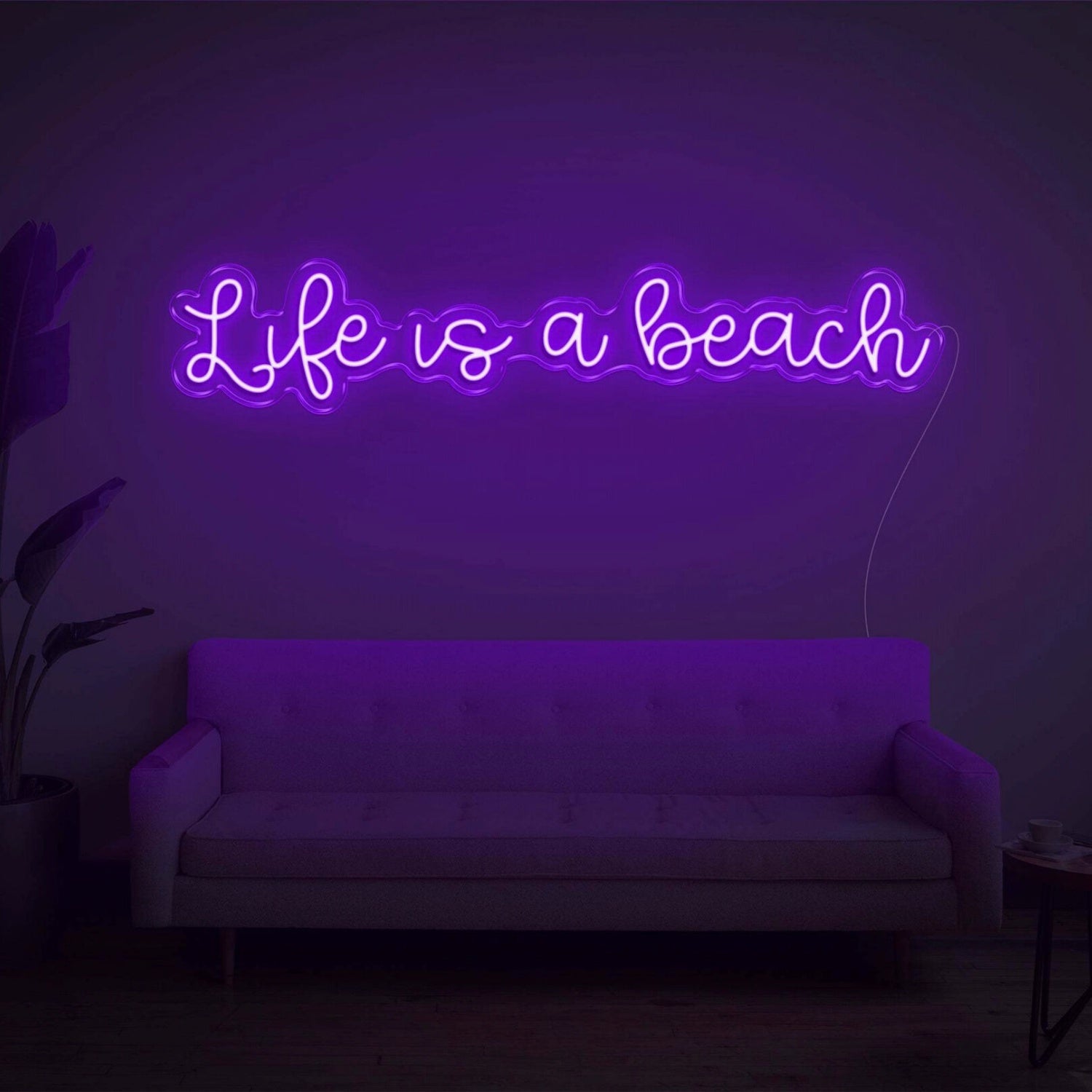 Life Is A Beach Led Neon Sign | Shineneon